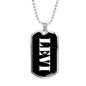 Levi v2 - Luxury Dog Tag Necklace