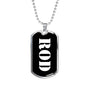Rod v2 - Luxury Dog Tag Necklace