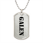 Galen - Luxury Dog Tag Necklace