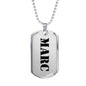 Marc - Luxury Dog Tag Necklace