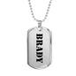 Brady - Luxury Dog Tag Necklace