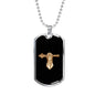 Ukrainian Tank Forces - Luxury Dog Tag Necklace
