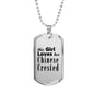 Chinese Crested - Luxury Dog Tag Necklace