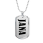 Jana v01 - Luxury Dog Tag Necklace