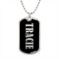 Tracie v02 - Luxury Dog Tag Necklace