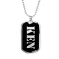 Ken v3 - Luxury Dog Tag Necklace