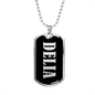 Delia v02 - Luxury Dog Tag Necklace