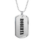 Roberta v01 - Luxury Dog Tag Necklace