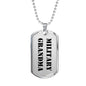 Military Grandma - Luxury Dog Tag Necklace
