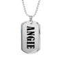 Angie v01 - Luxury Dog Tag Necklace