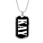 Kay v02 - Luxury Dog Tag Necklace