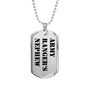 Army Ranger's Nephew - Luxury Dog Tag Necklace