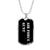 Air Force Aunt v2 - Luxury Dog Tag Necklace