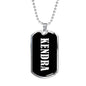 Kendra v02 - Luxury Dog Tag Necklace