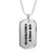 Air Force Girlfriend - Luxury Dog Tag Necklace