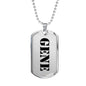 Gene - Luxury Dog Tag Necklace