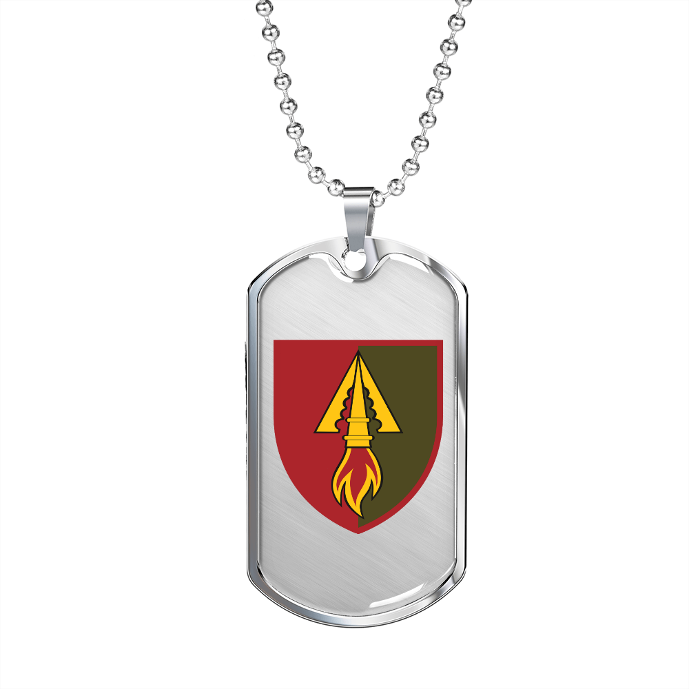 1039th Air Defence Missile Regiment (Ukraine) - Luxury Dog Tag Necklace