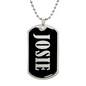 Josie v02 - Luxury Dog Tag Necklace