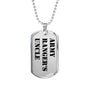 Army Ranger's Uncle - Luxury Dog Tag Necklace