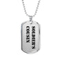Soldier's Cousin - Luxury Dog Tag Necklace