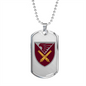 148th Self-Propelled Howitzer Battalion (Ukraine) - Luxury Dog Tag Necklace