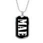 Mae v02 - Luxury Dog Tag Necklace