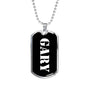 Gary v2 - Luxury Dog Tag Necklace