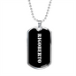 Rigoberto v3 - Luxury Dog Tag Necklace