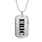 Eric - Luxury Dog Tag Necklace