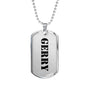Gerry - Luxury Dog Tag Necklace