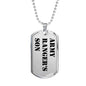 Army Ranger's Son - Luxury Dog Tag Necklace