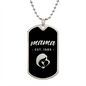 Mama, Est. 1985 v2 - Luxury Dog Tag Necklace