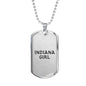 Indiana Girl - Luxury Dog Tag Necklace