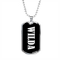 Wilda v03 - Luxury Dog Tag Necklace