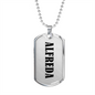 Alfreda v01 - Luxury Dog Tag Necklace