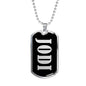 Jodi v01s - Luxury Dog Tag Necklace