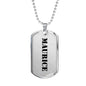 Maurice - Luxury Dog Tag Necklace