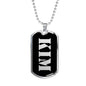 Kim v3 - Luxury Dog Tag Necklace