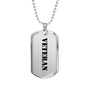 Veteran - Luxury Dog Tag Necklace