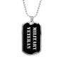 Military Veteran v2 - Luxury Dog Tag Necklace