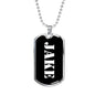 Jake v2 - Luxury Dog Tag Necklace