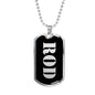 Rod v3 - Luxury Dog Tag Necklace
