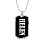 Helen v02 - Luxury Dog Tag Necklace
