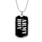 Army Boy v2 - Luxury Dog Tag Necklace