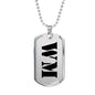Wm - Luxury Dog Tag Necklace