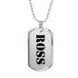 Ross - Luxury Dog Tag Necklace