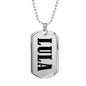 Lula v01 - Luxury Dog Tag Necklace