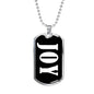 Joy v02 - Luxury Dog Tag Necklace