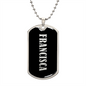 Francisca v02 - Luxury Dog Tag Necklace