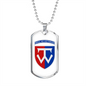 58th Motorized Infantry Brigade (Ukraine) v2 - Luxury Dog Tag Necklace